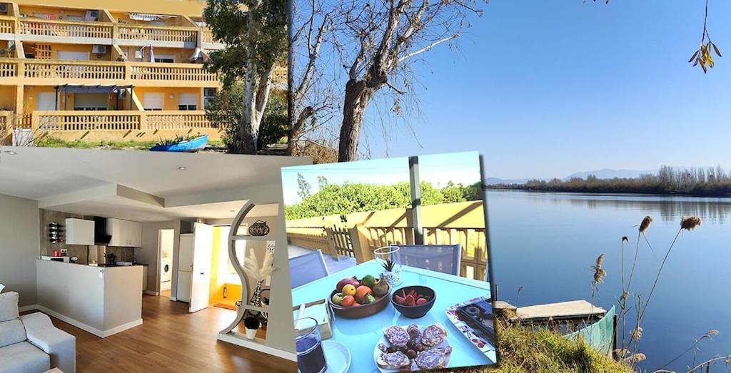 Superbe Appartement Terrasse Entierement Renove Au Bord De L'Ebre Deltebre Bagian luar foto